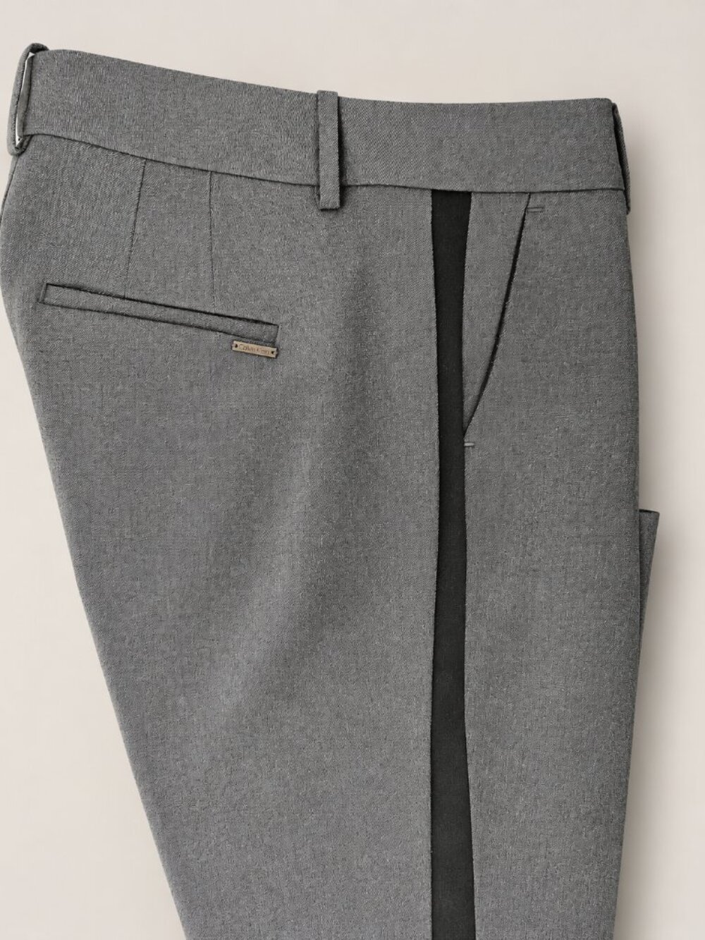 Calvin Klein Grey Side Stripe Dress Pants Size 2